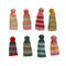 Hello Honey® 4" Cotton Knitted Hat Bottle Topper Set
